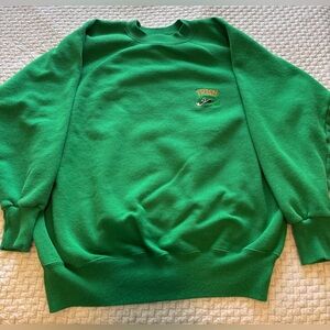 Vintage Irish All Embroidered Crewneck Sweatshirt Size XL